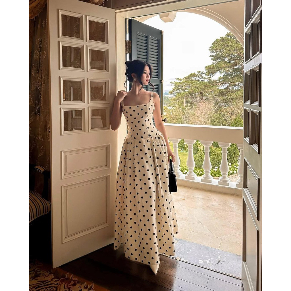 Đầm Chấm Bi Hương Boutique