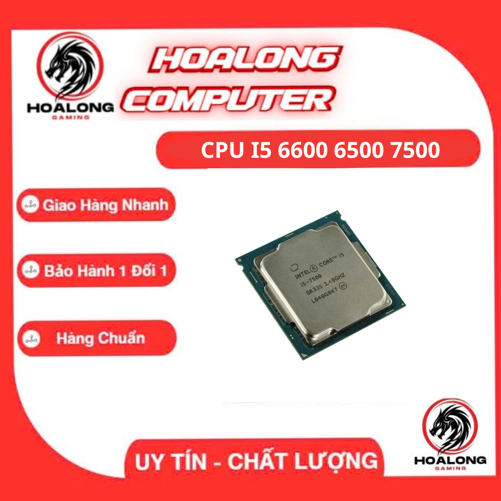 Intel Core i5-6500 I5 7400 I5 7500 Chạy main H110 socket 1151V1