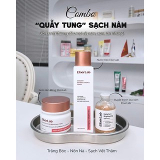 Combo Nám Tế Bào Gốc Khoa Học Elixirlab dưỡng Trắng, mờ Nám, cấp Ẩm, căng Bóng da, Hàn Quốc