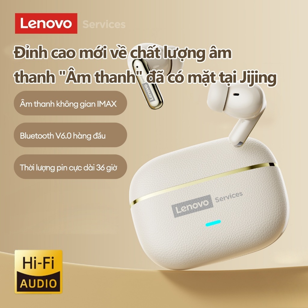 Tai Nghe Bluetooth Gaming Lenovo LE208 Bluetooth 6.0 Độ Trễ Cực Thấp Âm Thanh HiFi Anti Noise Chống Nước IPX5 | BigBuy360 - bigbuy360.vn