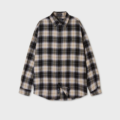 Áo Sơ Mi WHO.A.U Flannel Check Shirts (U)_WHYCGB922U