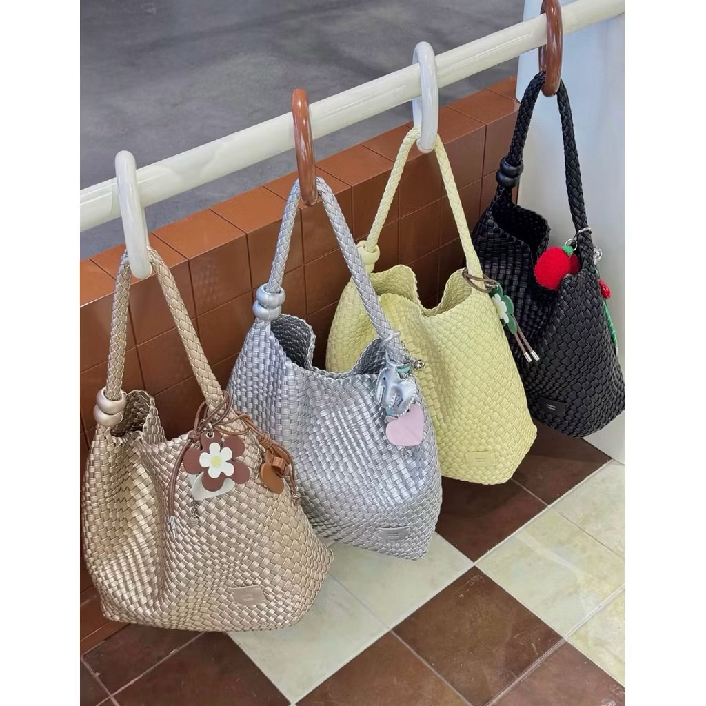 Túi đan MUVA Woven Hobo Bag Size L - Sẵn Hoả Tốc