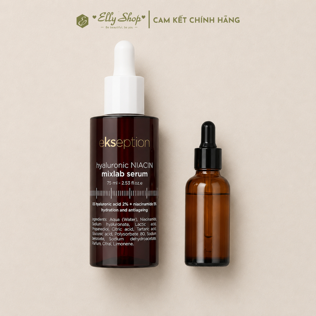 [Tester] Tinh Chất Dưỡng Sáng, Mờ Thâm Ekseption Hyaluronic Niacin Mixlab Serum - Ellyshop176