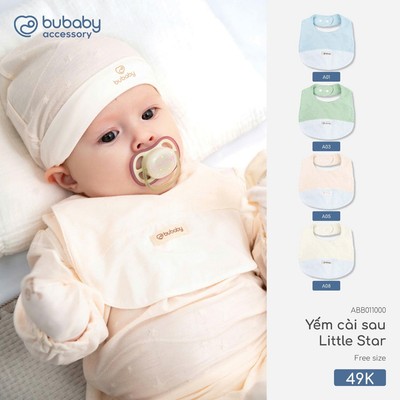 Yếm cổ cho bé Bubaby đủ màu freesize