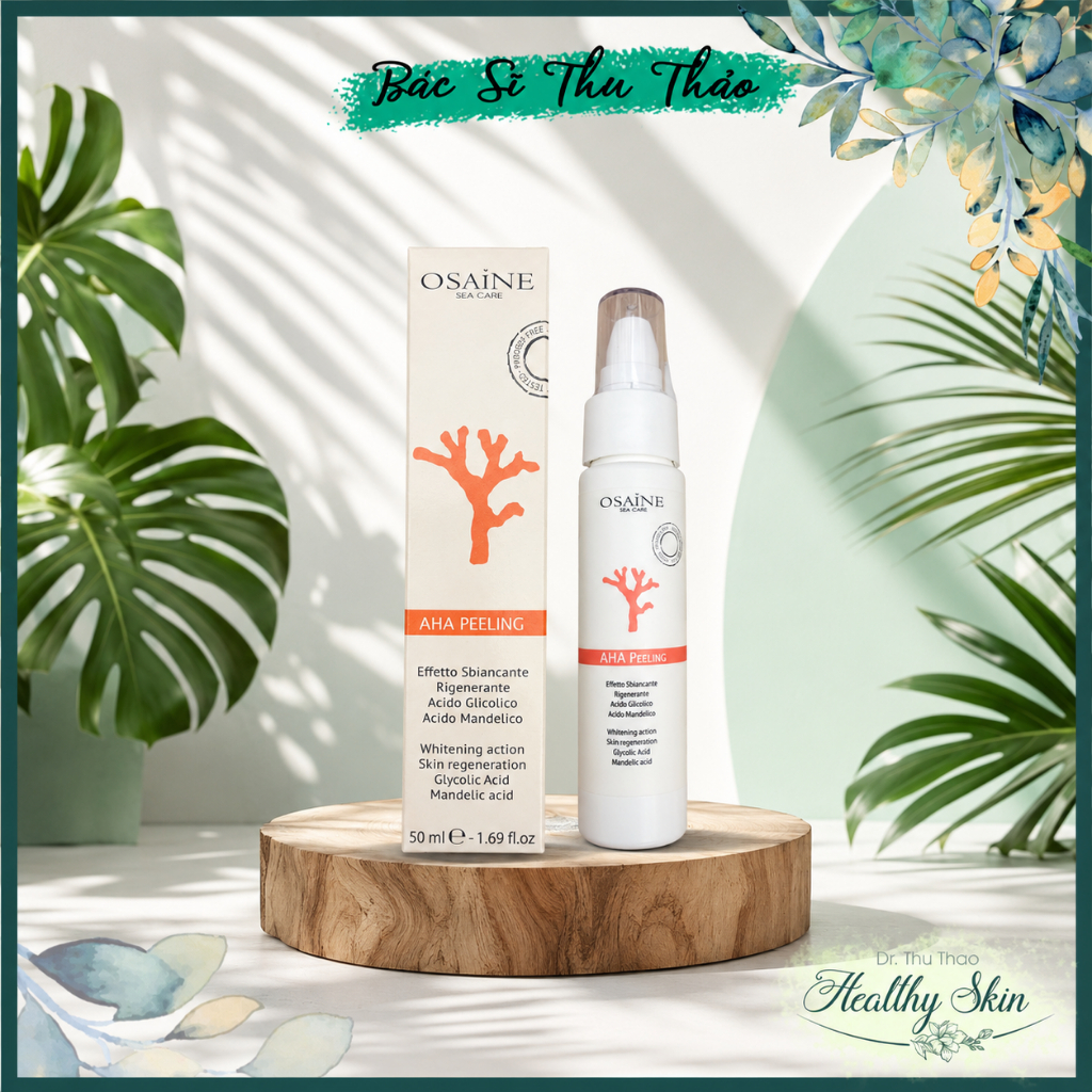 [50mL] TINH CHẤT LÀM SẠCH, HỖ TRỢ GIẢM THÂM NÁM OSAINE AHA PEELING