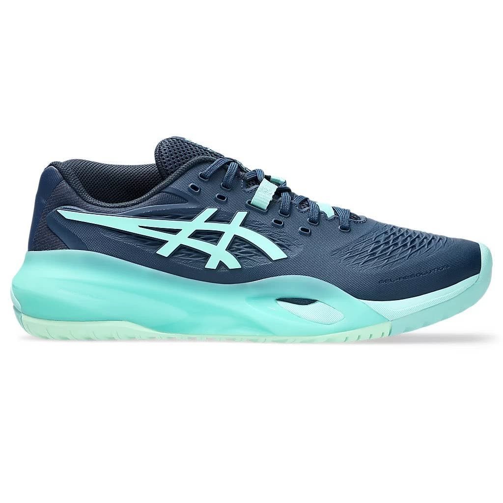 Giày Pickleball/Tennis Asics GEL-RESOLUTION X ‘Night Sky/Illuminate Mint’