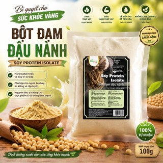 Bột Isolated Soy Protein Đạm Đậu Nành 100gr
