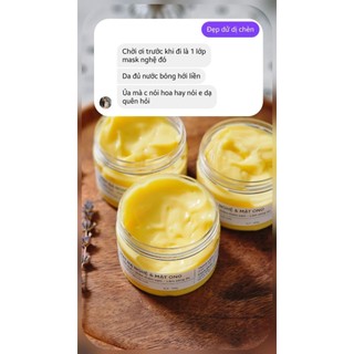 MẶT NẠ NGHỆ MẬT ONG ( Cải thiện sắc tố da, ngăn ngừa mụn, làm dịu da, đẩy nhanh quá trình tái tạo)