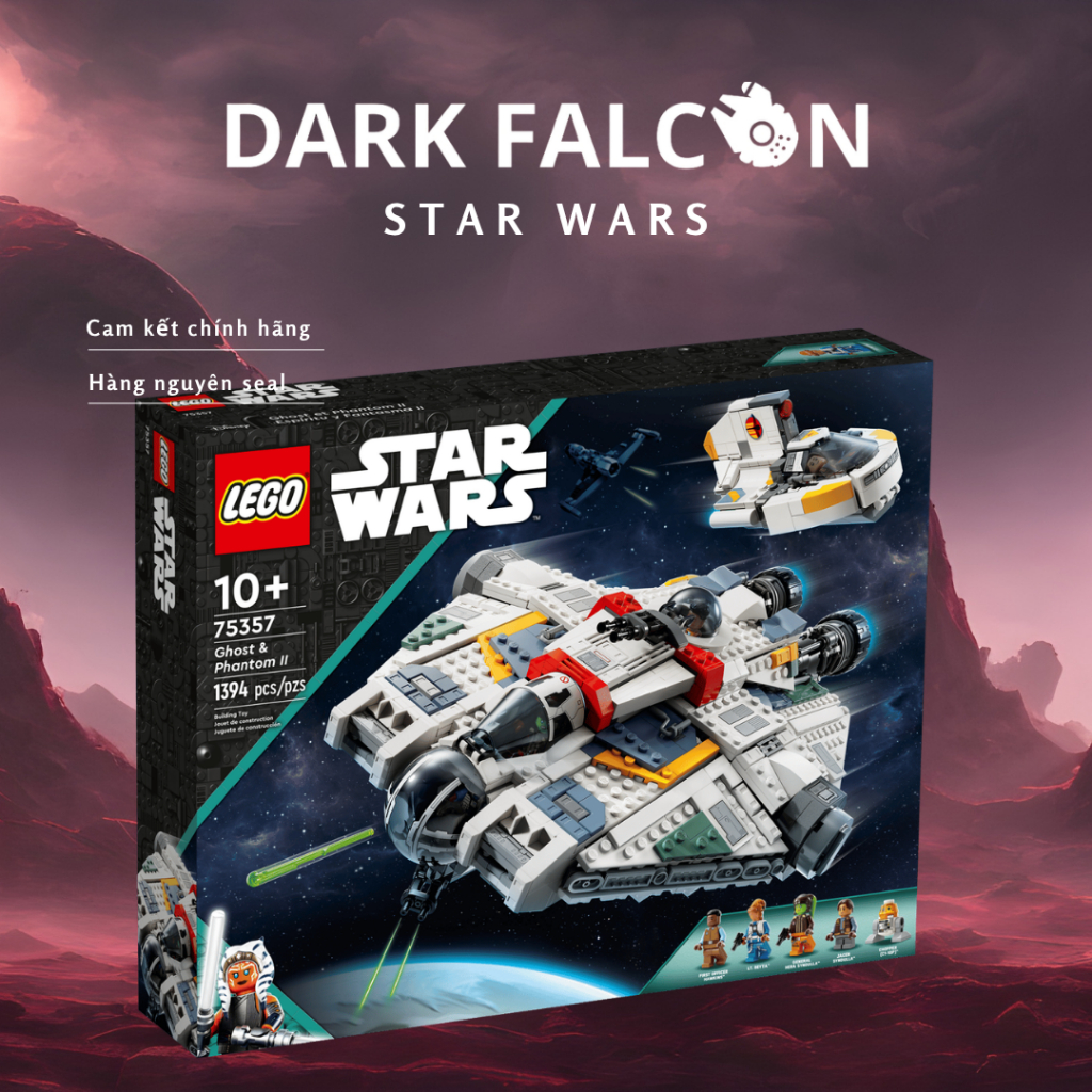 Đồ chơi lắp ráp LEGO Ghost & Phantom II 75357