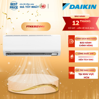 FTKB35ZVMV Máy lạnh Daikin Inverter 1.5HP – Model 2025, tiết kiệm điện FTKB35ZVMV