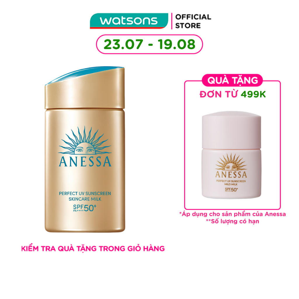 Sữa Chống Nắng Dưỡng Da Anessa Perfect UV SPF50+/PA++++ 60ml