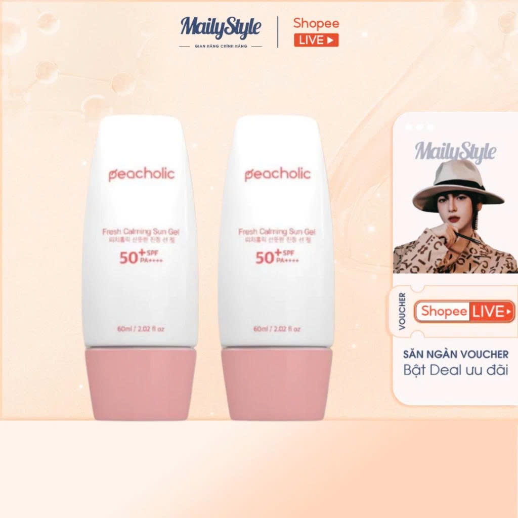 V796_Combo (01 Tuýp bản cũ) M37 KCN Peacholic + (04 hộp) Q20 GPC Wishlabs
