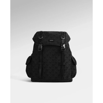 Balo Monogram Nate Leonardo Vải Dệt Họa Tiết Monogram Cao Cấp Phối Da Ngăn Laptop Tiện Lợi Lịch Lãm