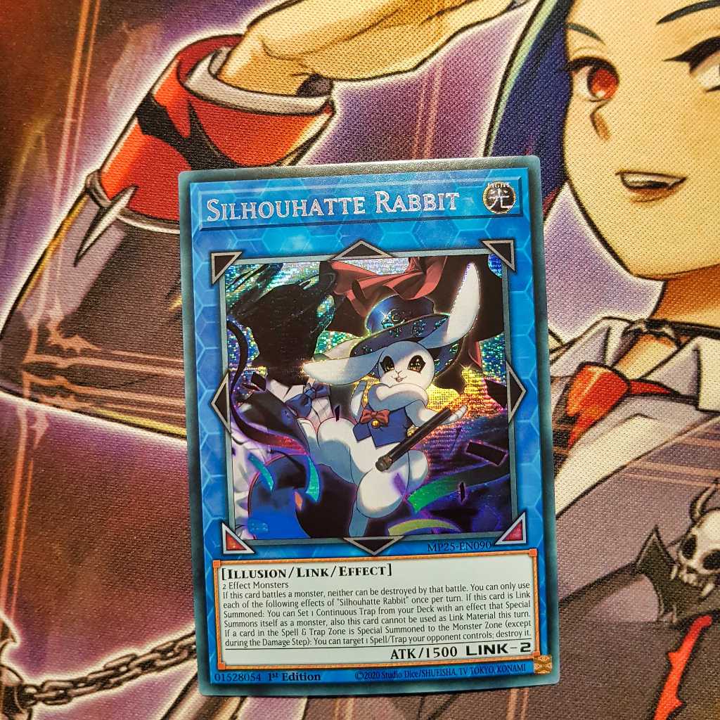 Thẻ bài Yugioh chính hãng | Silhouhatte Rabbit | MP25 Secret Rare.