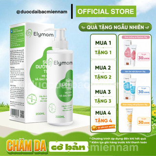 [MỚI] SỮA DƯỠNG THỂ MẸ BẦU VÀ SAU SINH ELYMOM - Chai 200ml