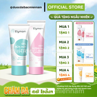 [MỚI] Bộ đôi Kem dưỡng da và Gel rửa mặt dành cho mẹ bầu và sau sinh ELYMOM