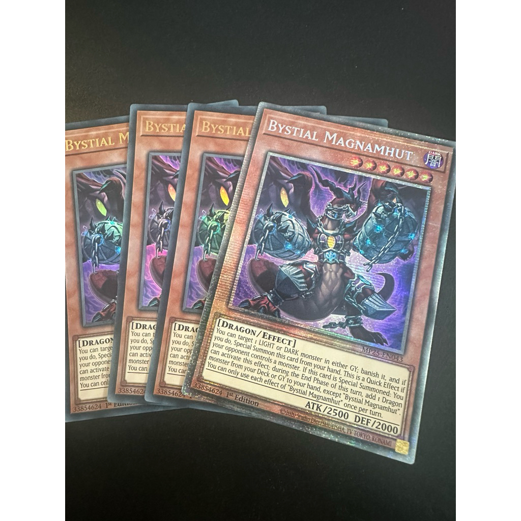 Thẻ bài Yugioh TCG chính hãng Bystial Magnamhut