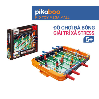 Bóng đá Bi-Lắc nhựa mini cho bé Pikaboo,đồ chơi vận động tăng phản xạ, đồ chơi giảm stress