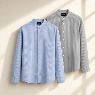 [MỞ BÁN] Áo sơ mi nam ROWAY PREMIUM vải cotton oxford | dài tay oxford cổ trụ