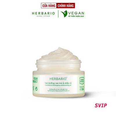 [SVIP] - Gel dưỡng rau má & diếp cá Herbario 30ml thuần chay