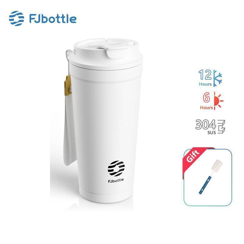 Bình Giữ Nhiệt FJbottle 480ml Bình Nước Giữ Nhiệt Hai cách để uống Thích hợp cho cà phê
