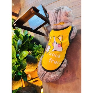 ÁO BA LỖ HỌA TIẾT CORGI CHO THÚ CƯNG