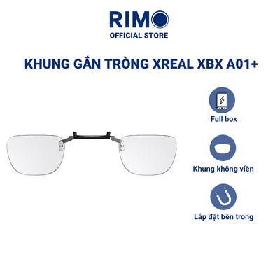 Khung gắn tròng kính Xreal XBX A01+ dùng cho thiết bị hiển thị đeo cá nhân