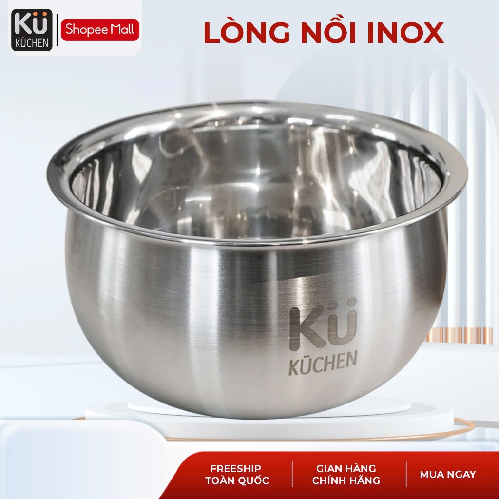 [Chỉ dùng cho nồi cơm Kuchen] LÒNG NỒI CƠM ĐIỆN KUCHEN KU IH6103 / RCPD3003