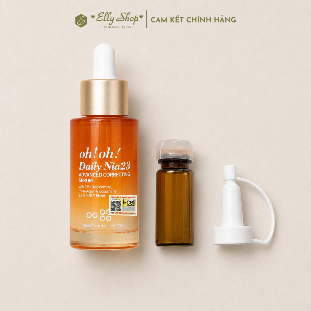 [Tester] Tinh Chất Dưỡng Sáng, Mờ Thâm Nám ohoh Serum 23% - Ellyshop176