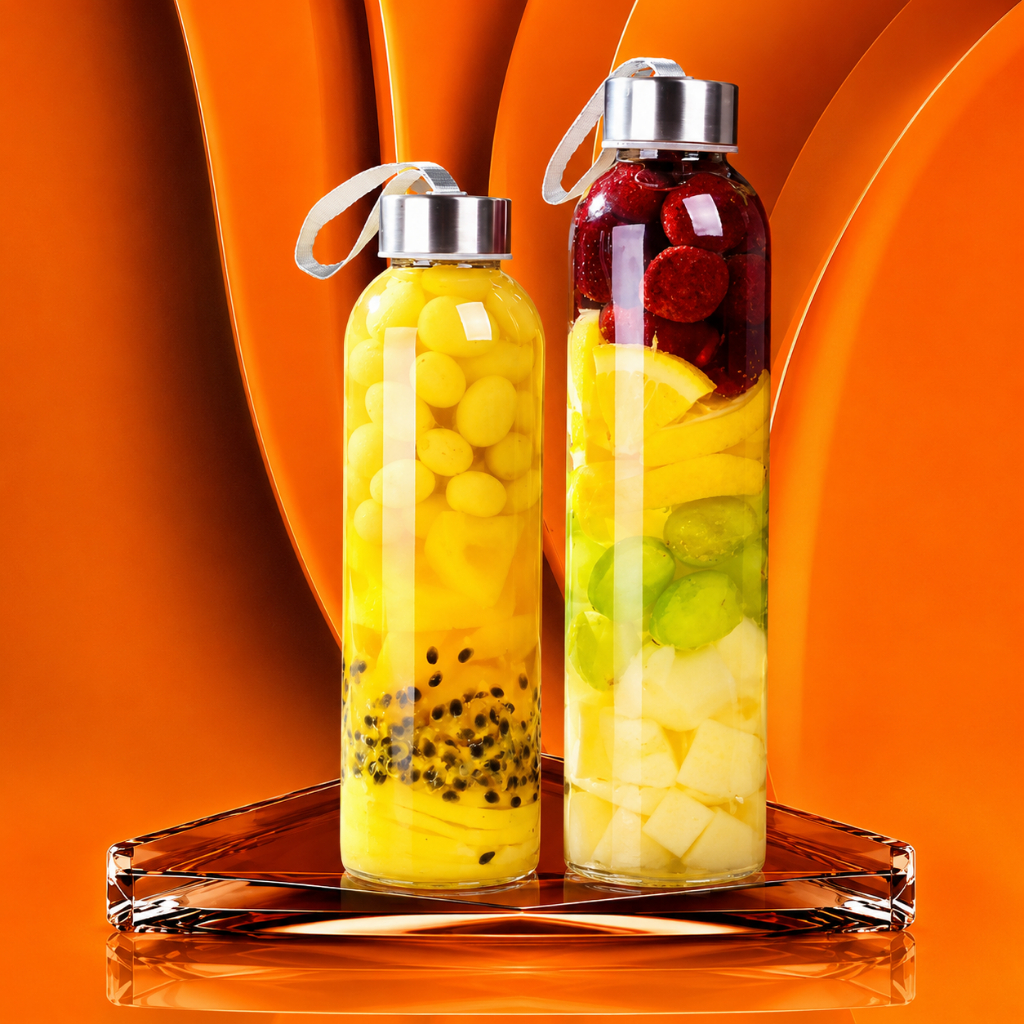 👄FREESHIP👄 COMBO 10 CHAI THUỶ TINH 500ML ĐỰNG DETOX, NƯỚC ÉP, TRÀ, SINH TỐ