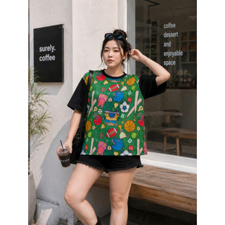 Áo Thun 3D Hoạt Hình Bigsize 50-100kg – Form Rộng Unisex, In Hình Dễ Thương[ bóng chày 01] KY29