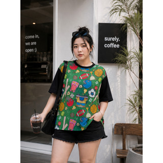 Áo Thun 3D Hoạt Hình Bigsize 50-100kg – Form Rộng Unisex, In Hình Dễ Thương[ bóng chày 01] KY29