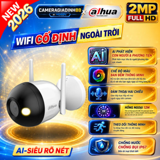 Camera wifi ngoài trời dahua dh-f2c-led 2mp – an ninh bền bỉ, sắc nét 24/7