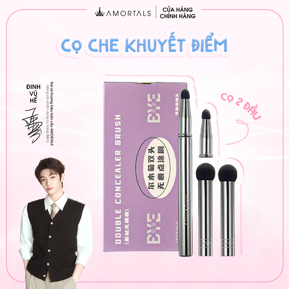 《Amortals Vietnam》Cọ che khuyết điểm AMORTALS Và Cọ Tán Nền Tiên Cá Giúp Tán Nền, Che Khuyết Điểm