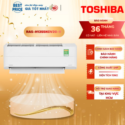 Máy Lạnh Toshiba Inverter 1.5 HP RAS-H13S5KCV2G-V (Mẫu 2026) - Magic Coil - Chính Hãng