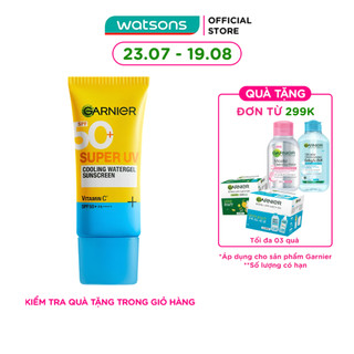 Kem Chống Nắng Garnier Super UV Cooling Watergel Sunscreen 30ml