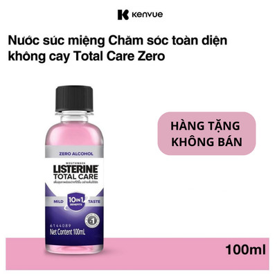 [GIFT] NSM Listerine Total Care Zero 100ml