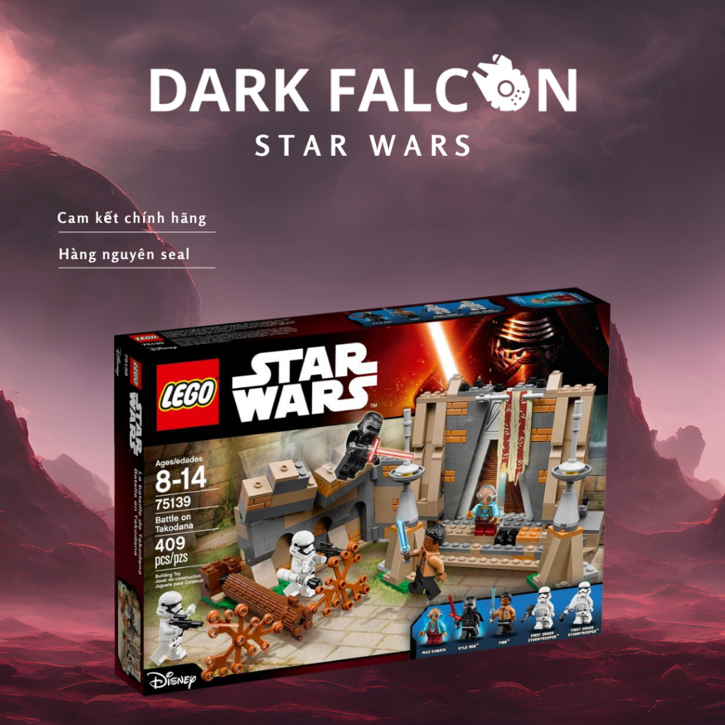 Đồ chơi lắp ráp LEGO Star Wars Battle on Takodana 75139