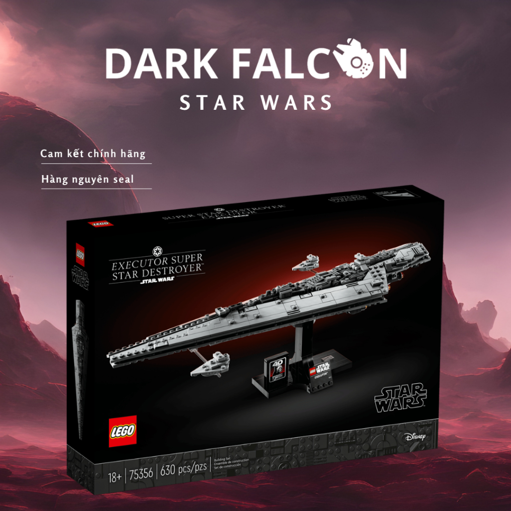 Đồ chơi lắp ráp LEGO Executor Super Star Destroyer™ 75356