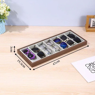 Fukistore Khay đựng mắt kính gỗ ( không nắp đậy )