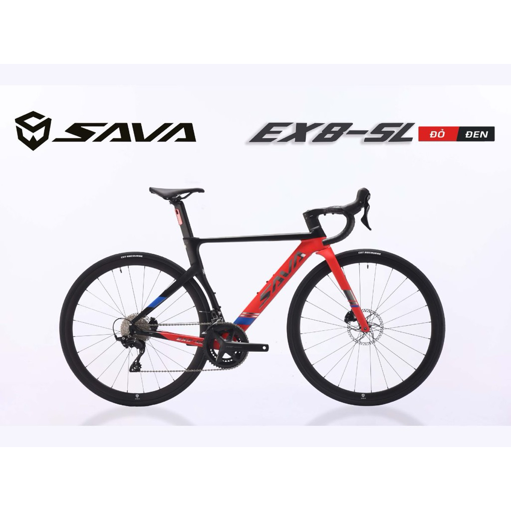 Xe Đạp Đua SAVA EX8 SL R7120 Chính Hãng – Full Shimano 105