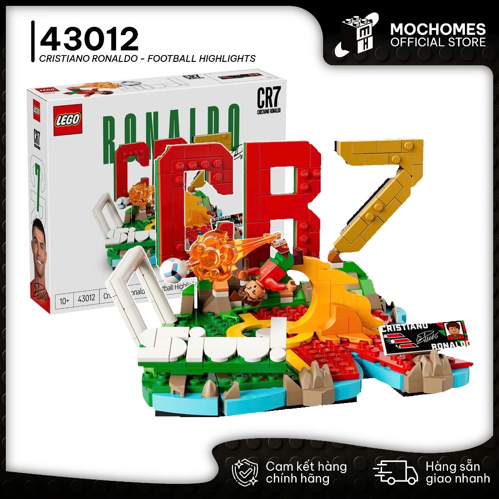 [Sẵn] Đồ chơi lắp ráp LEGO 43012 Ronaldo Football Hightlight