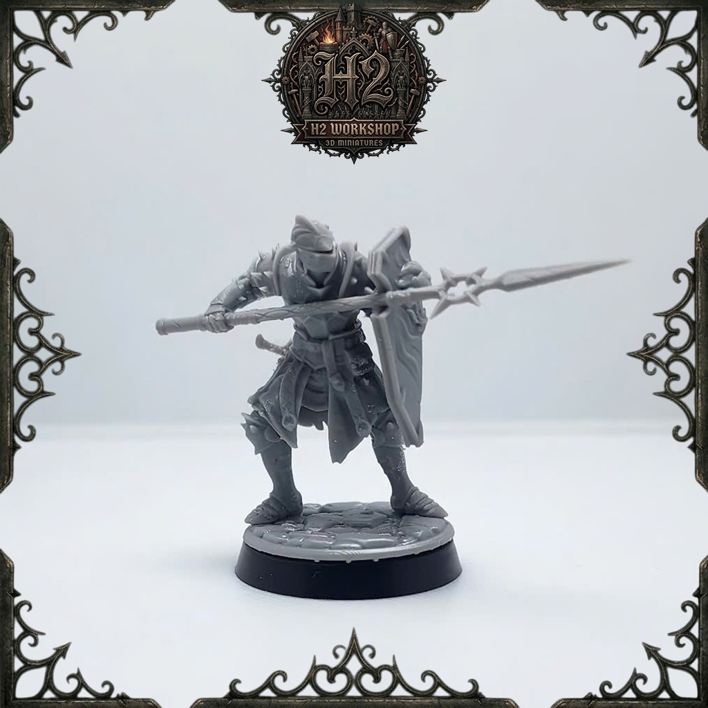 [Mô hình in 3D] Mô hình DnD lớp nhân vật cận chiến - Fighter 002