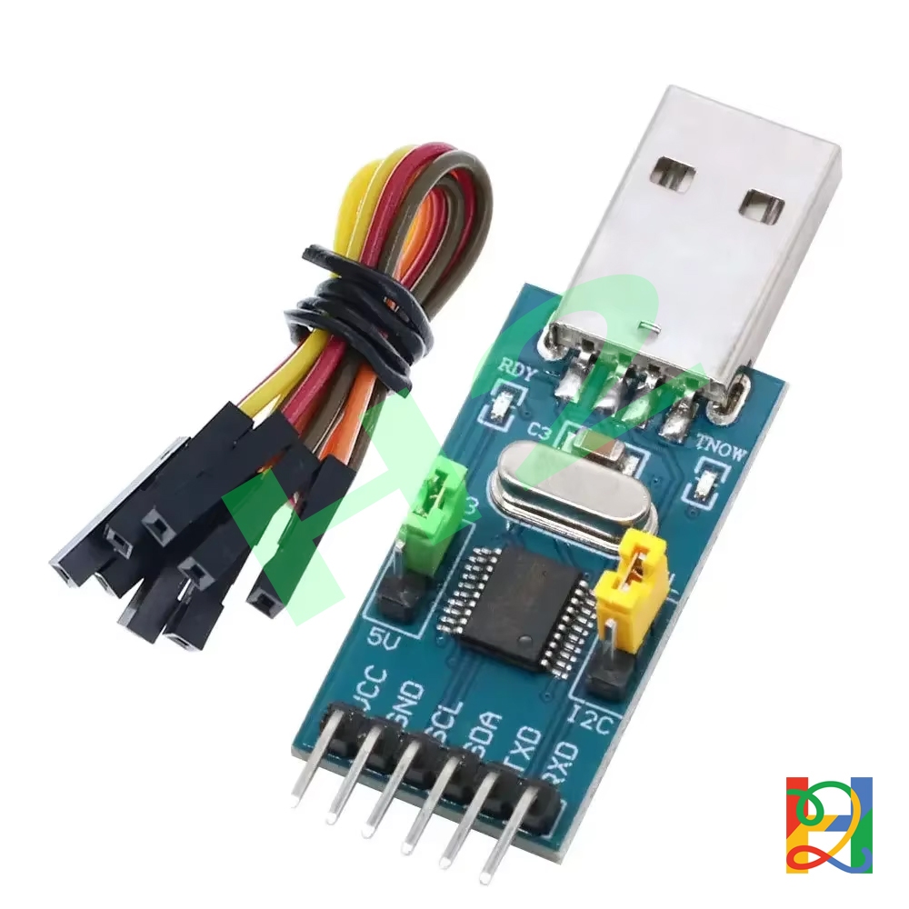 Module CH341T USB Sang UART TTL & I2C IIC 2 Trong 1 CH341A USB to Serial Converter