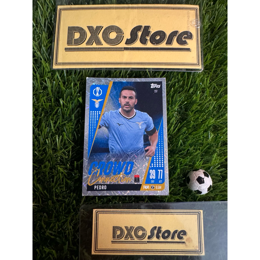 [ CHÍNH HÃNG ] - CROWD CONNECTION - TOPPS MATCH ATTAX 2025 - PEDRO (LAZIO)