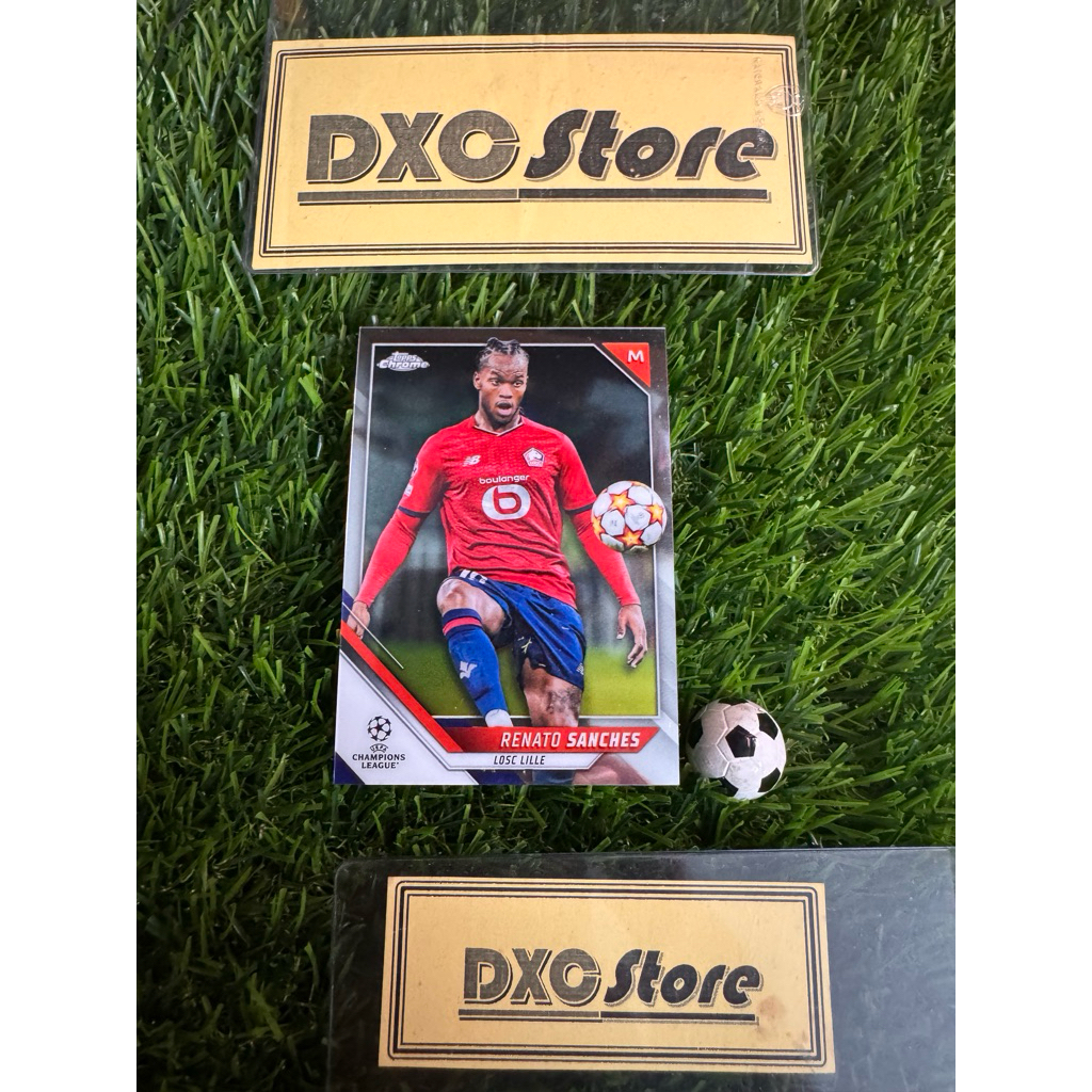[ CHÍNH HÃNG ] - TOPPS CHROME 2022 - RENATO SANCHES (LOSC LILLE)