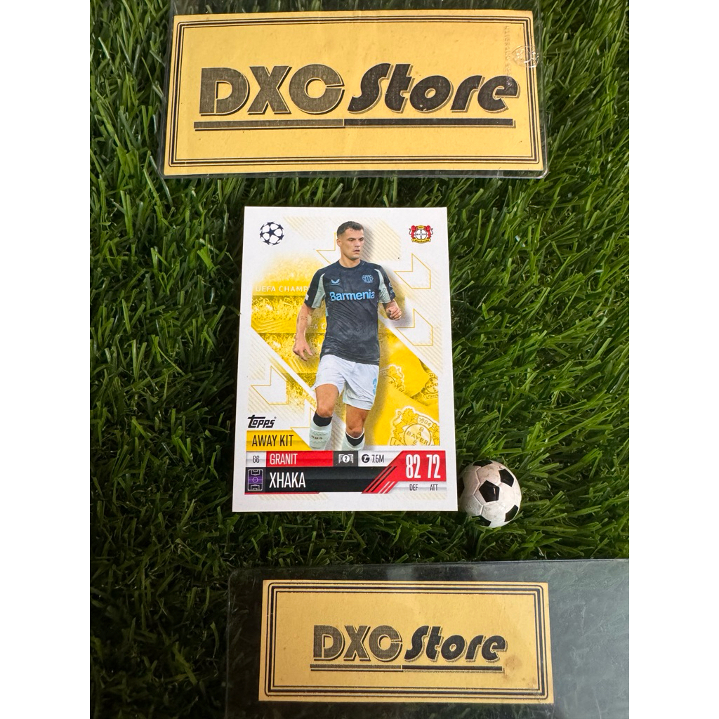 [ CHÍNH HÃNG ] - TOPPS MATCH ATTAX 2025 - GRANIT XHAKA (BAYER 04 LEVERKUSEN)