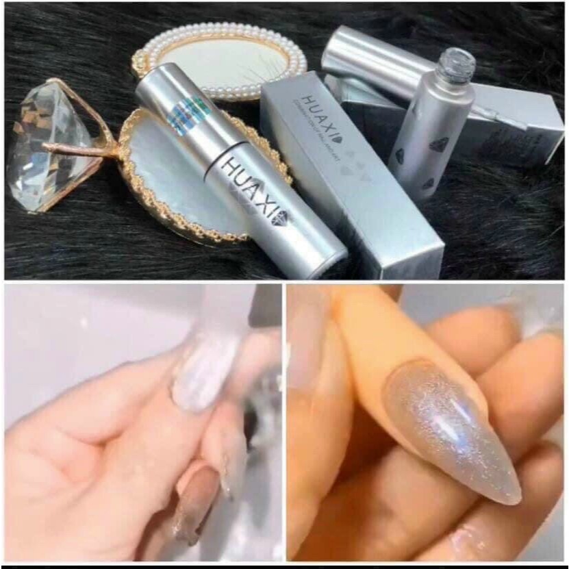 mắt mèo kim cương bạc huaxi, sơn mắt mèo kim cương huaxi bạc