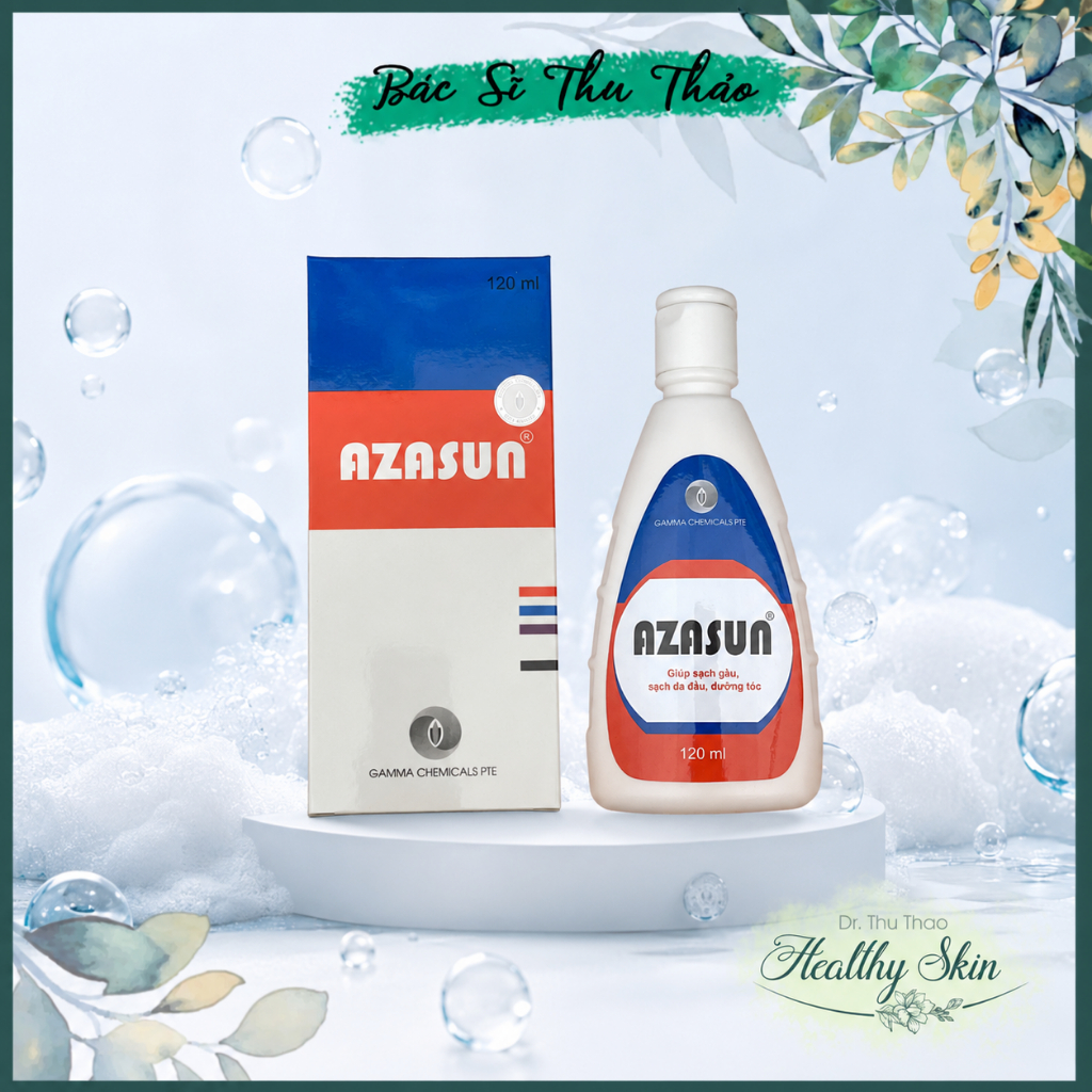 [120mL] DẦU GỘI GIẢM GÀU AZASUN