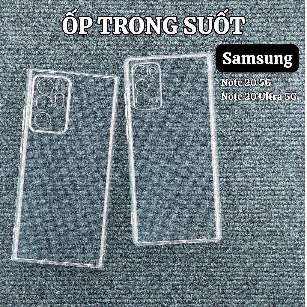 Ốp Lưng Dẻo Trong cho Samsung Galaxy Note 20 5G / Note20 Ultra 5G